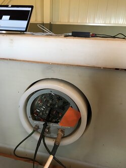 Opération sur le moniteur à neutrons