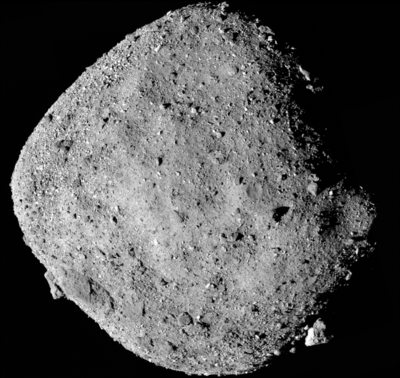 Image de l'astéroïde Bennu prise par la sonde OSIRIS-REx le 2 décembre&nbsp;(...)
