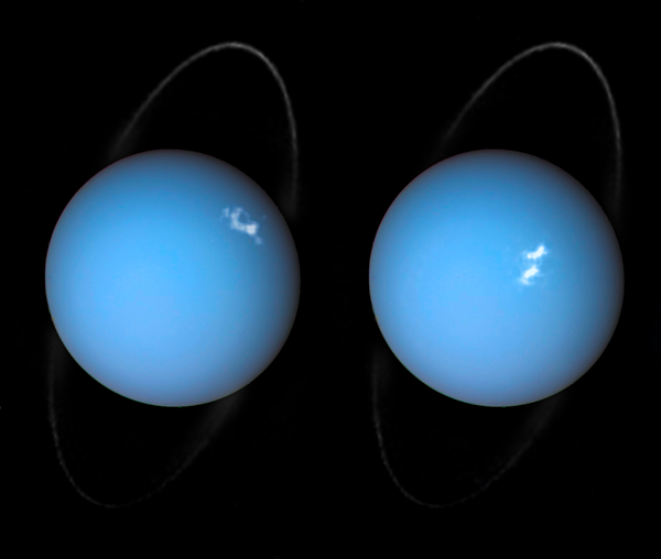 Observations rares d'aurores polaires intenses sur Uranus réalisées à l'aide (...)